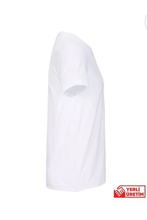 Tişört Bisiklet Yaka (beyaz)
